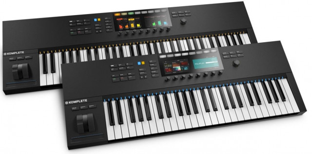 Image of two MIDI keyboard controllers